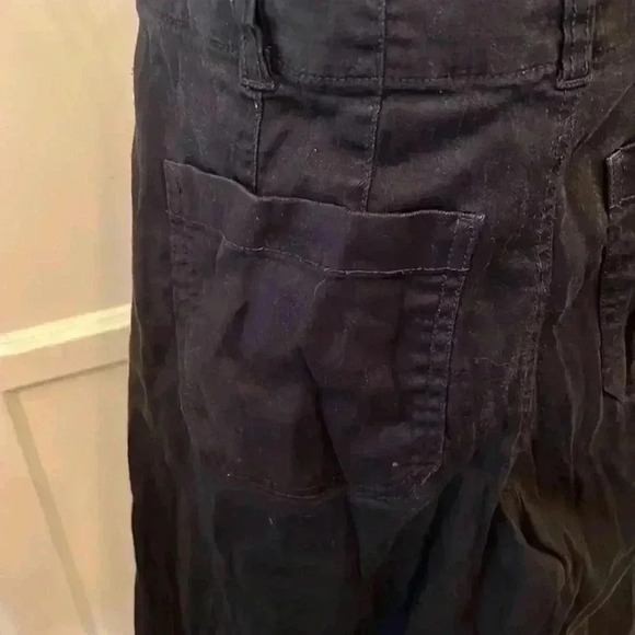 Anthropologie Maeve The Colette Cropped Wide-Leg Linen Pants-Sz 2 - Picture 7 of 7